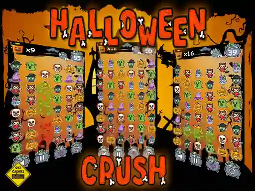 游戏Halloween Crush在线