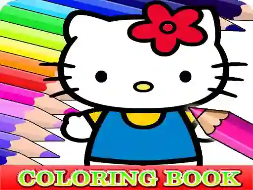 游戏Coloring Book for Hello Kitty在线