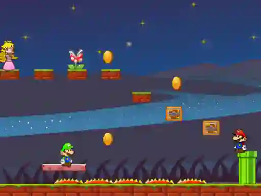 游戏Mario Bros Save Princess在线