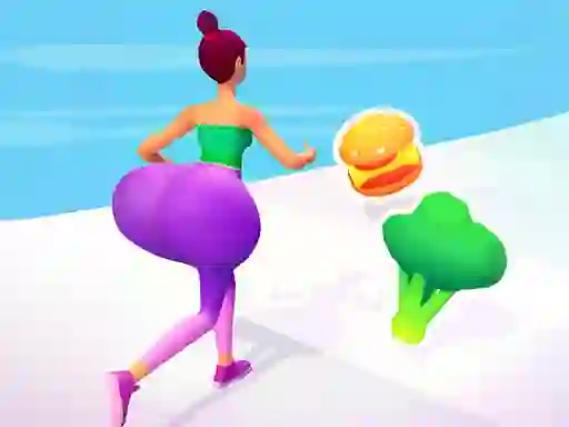 游戏Twerk it! body Race 3D在线