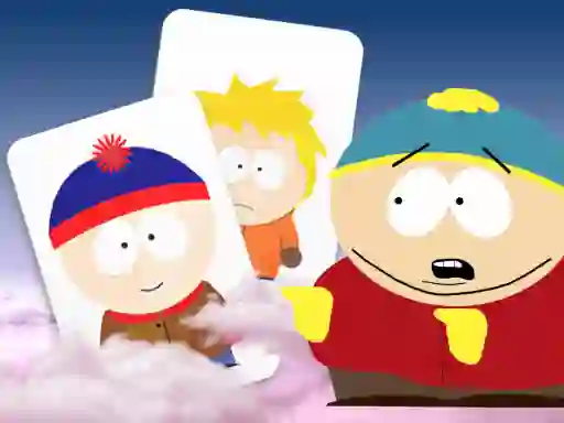 游戏South Park memory card match在线