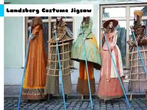游戏Landsberg Costume Jigsaw在线