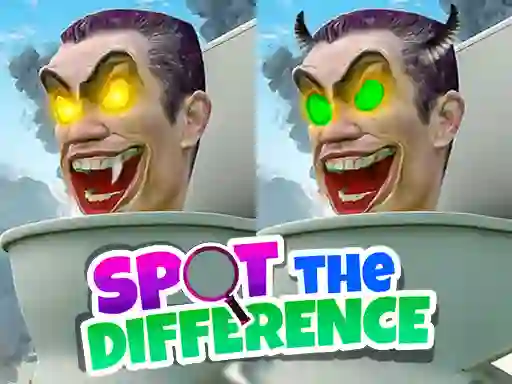 游戏Skibidi Toilet Spot the Difference在线