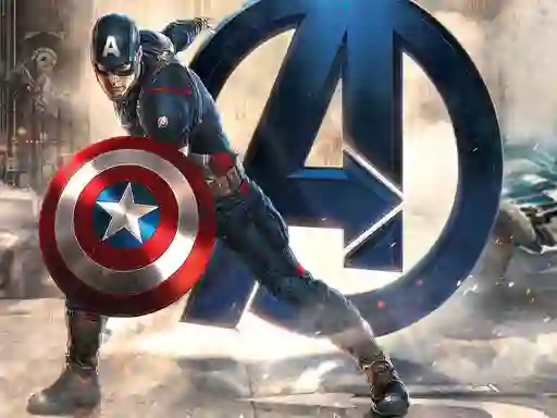 游戏Captain American Jigsaw Puzzle在线