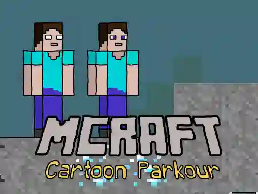 游戏Mcraft Cartoon Parkour在线
