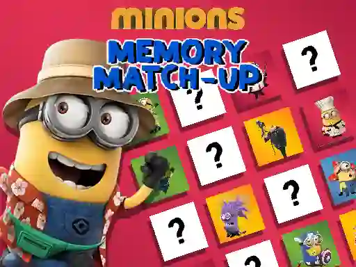 游戏Minions Memory Match Up在线