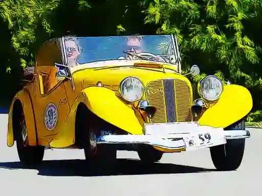 游戏Old Cars Puzzle在线
