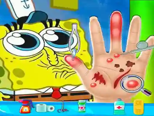 游戏Spongebob Hand Doctor在线