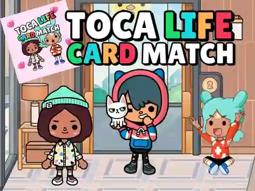 游戏Toca Life Memory Card Match在线