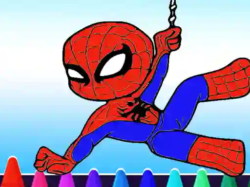游戏Spiderman Coloring book在线