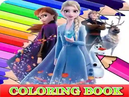 游戏Coloring Book for Frozen Elsa在线