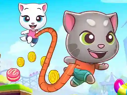游戏Tom & Angela Jump在线