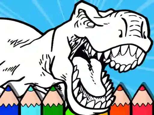 游戏Coloring Dinos For Kids在线