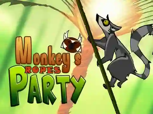 游戏Monkey's ropes party在线