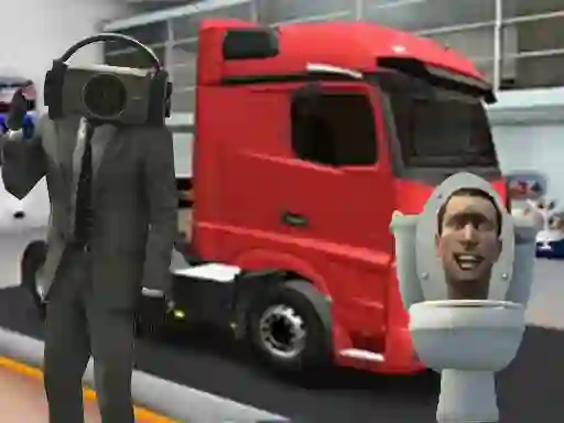 游戏Truck Simulator Skibidi Toilet在线