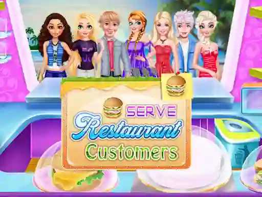 游戏Serve Restaurant Customers在线
