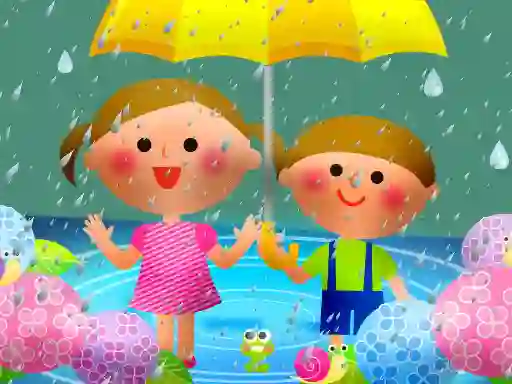 游戏Kids Rainy Day Puzzle在线