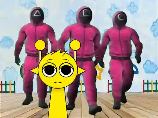 游戏Sprunki in Squid Game Chamber在线