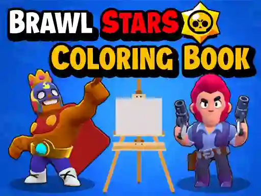 游戏Brawl Stars Coloring Books在线