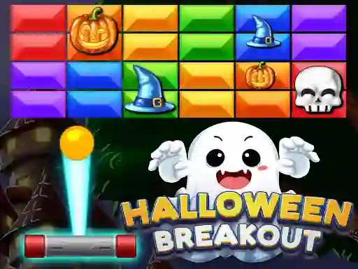 游戏Halloween Breakout在线