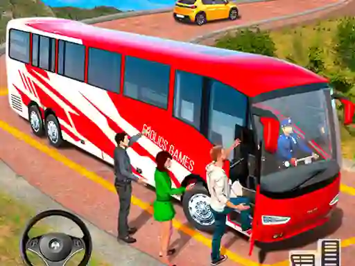 游戏Modern Bus Simulator New Parking Games在线