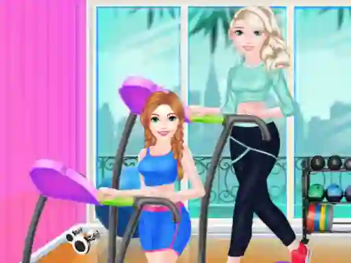 游戏Friends Fat To Fit Day在线