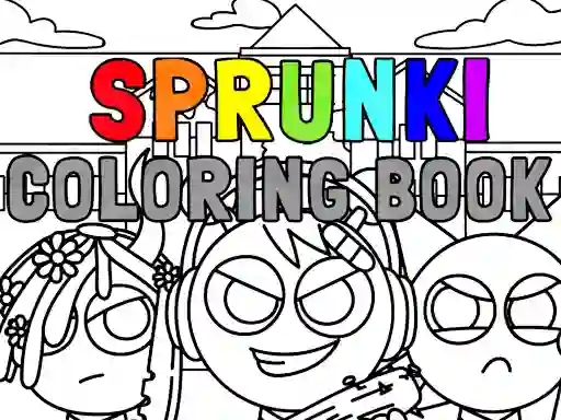 游戏Sprunki Coloring Book在线