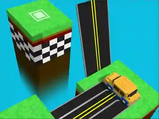 游戏Blocky Taxy ZigZag在线