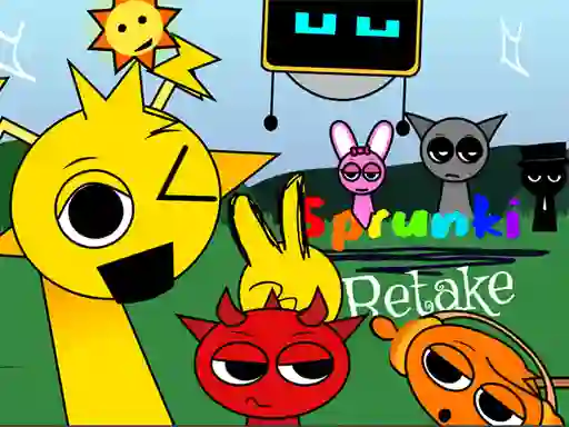 游戏Sprunki Retake FINAL v4在线