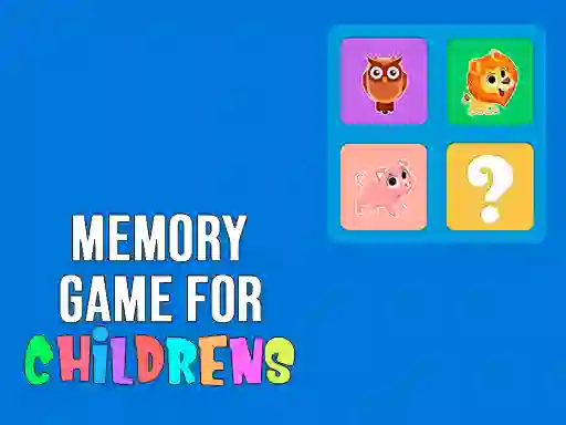 游戏Memory Game for Childrens在线