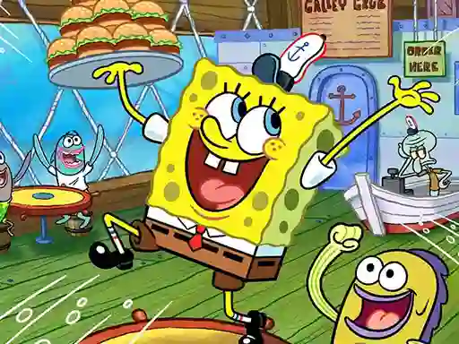 游戏Sponge Bob Jigsaw Puzzle collection在线
