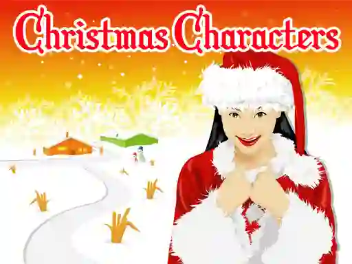 游戏Christmas Character Slide在线