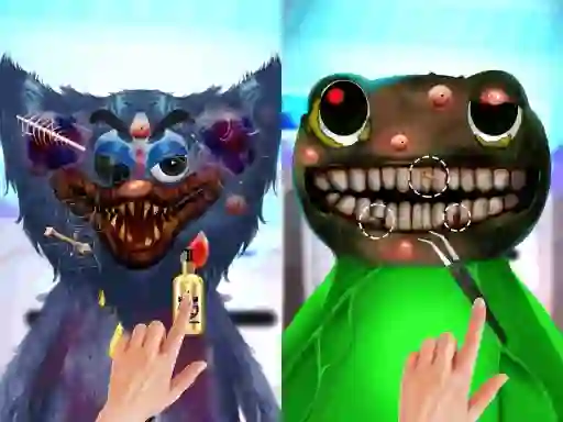 游戏Huggy ASMR Monster Makeover在线