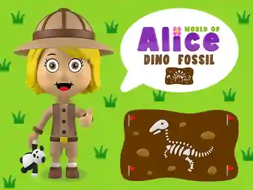 游戏World of Alice Dino Fossil在线