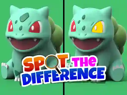 游戏Pokimon Spot the differences在线