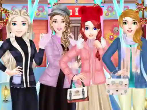 游戏Winter Fashion Dress Up在线
