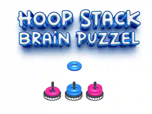 游戏Hoop Stack Brain Puzzle Game在线