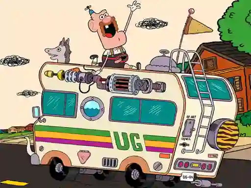 游戏Uncle Grandpa Hidden在线