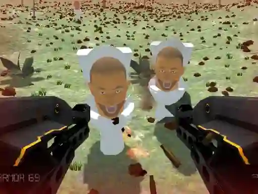 游戏Shooting Survival Skibidi Toilet在线