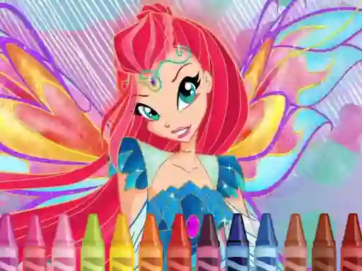 游戏Winx Coloring在线