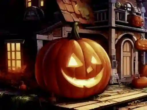 游戏Halloweem Pumpkin Adventure在线