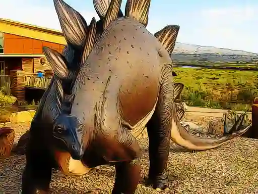 游戏Stegosaurus Dinosaur Jigsaw在线