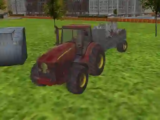 游戏3D city tractor garbage sim在线