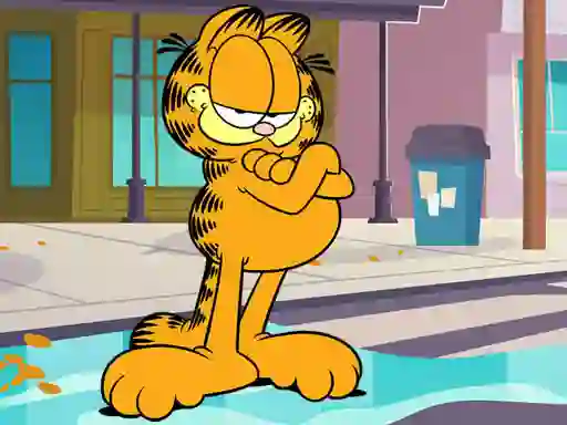 游戏Garfield Jigsaw Puzzle在线