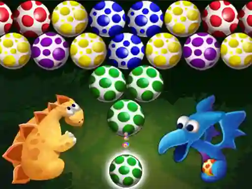 游戏Dino Eggs Bubble Shooter在线