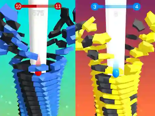 游戏Stack Bounce 3D在线