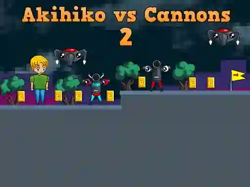 游戏Akihiko vs Cannons 2在线