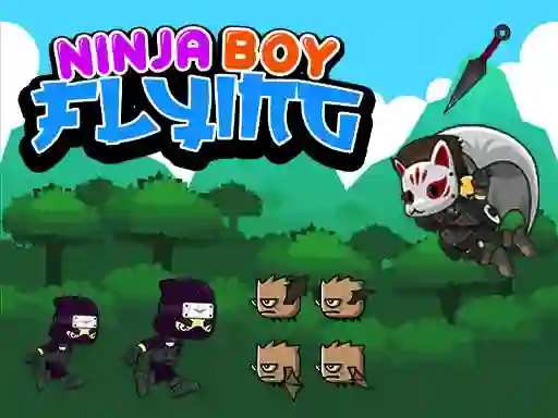 游戏Ninja Boy Flying在线