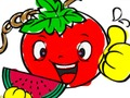 游戏回到学校：蔬菜涂色书在线
