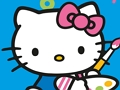 游戏Hello Kitty的数字颜色 在线